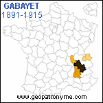 Répartition Gabayet